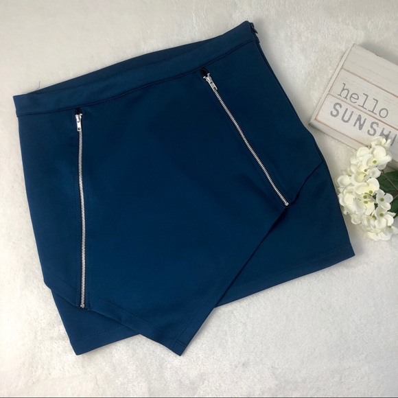 Tobi Dresses & Skirts - Tobi Asymetrical Blue Skirt
